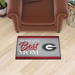 Georgia Bulldogs World's Best Mom Starter Doormat - 19 x 30