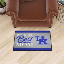 Kentucky Wildcats World's Best Mom Starter Doormat - 19 x 30