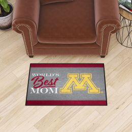 Minnesota Golden Gophers World's Best Mom Starter Doormat - 19 x 30