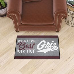 Montana Grizzlies World's Best Mom Starter Doormat - 19 x 30