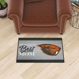 Oregon State Beavers World's Best Mom Starter Doormat - 19 x 30