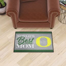 Oregon Ducks World's Best Mom Starter Doormat - 19 x 30