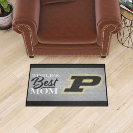 Purdue Boilermakers World's Best Mom Starter Doormat - 19 x 30