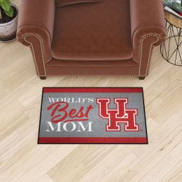 Houston Cougars World's Best Mom Starter Doormat - 19 x 30
