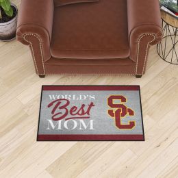 Southern California Trojans World's Best Mom Starter Doormat - 19 x 30