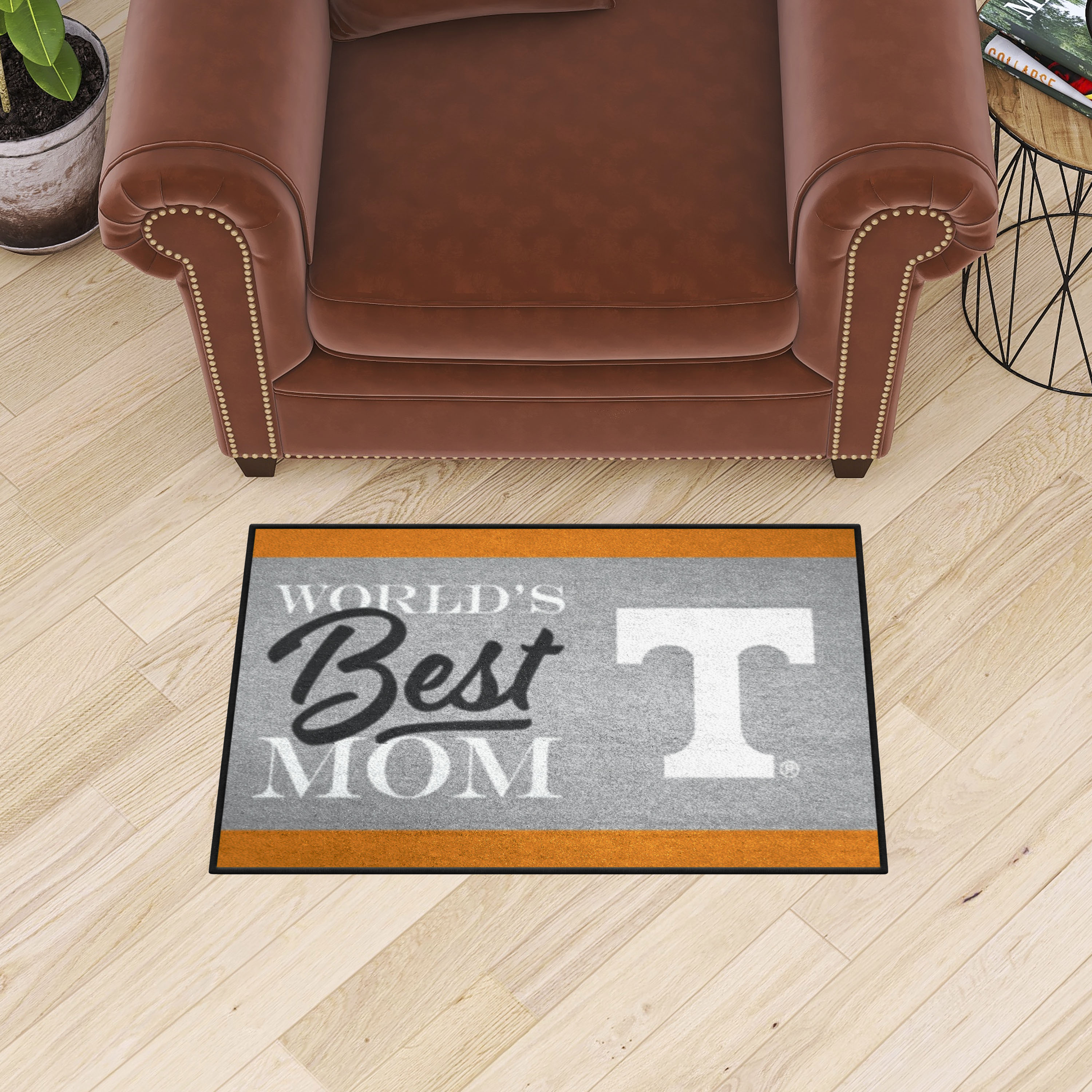 Tennessee Volunteers World's Best Mom Starter Doormat - 19 x 30