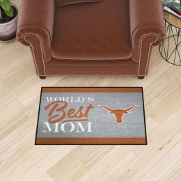 Texas Longhorns World's Best Mom Starter Doormat - 19 x 30