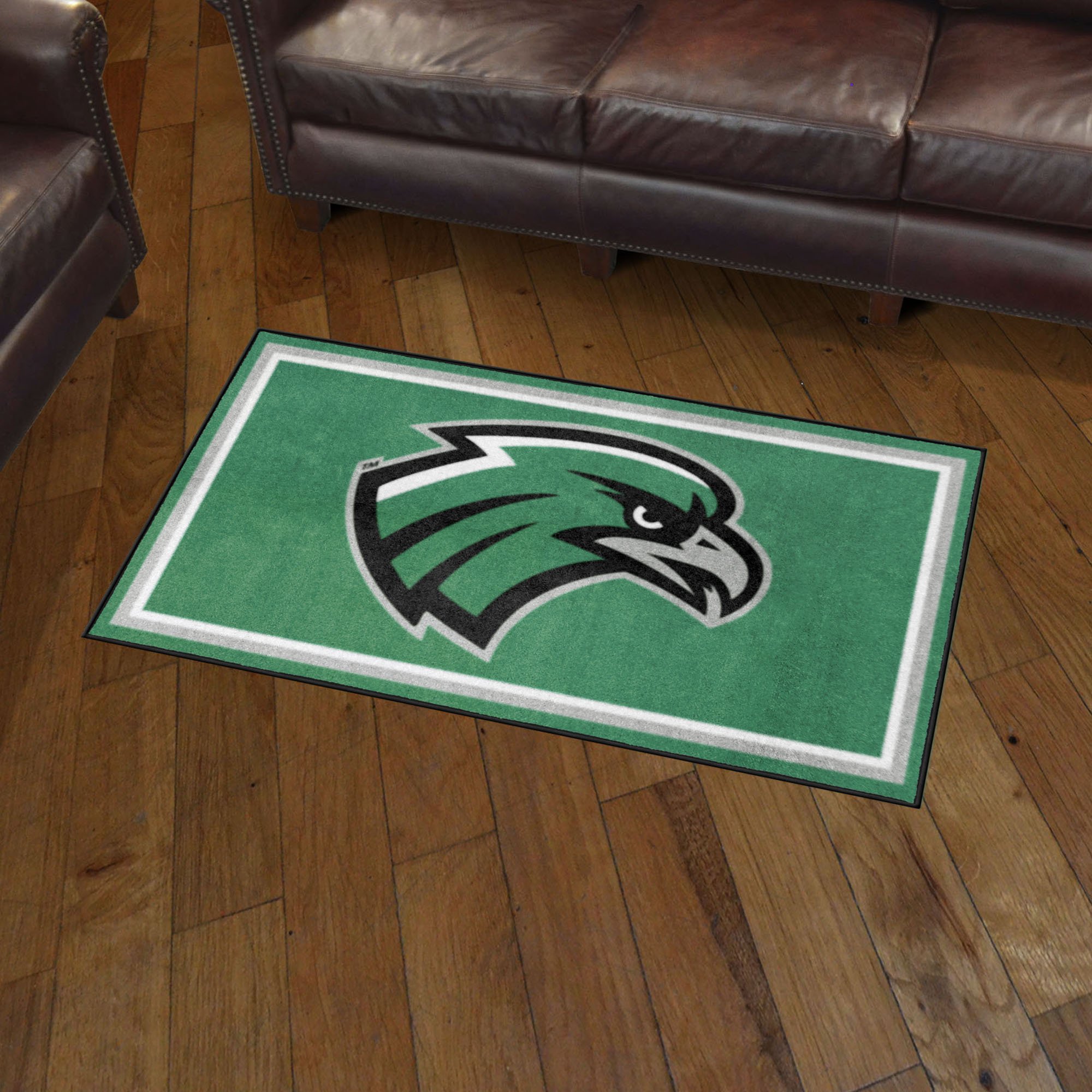 Northeastern State Riverhawks Area Rug - 3' x 5' Nylon