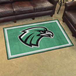 Northeastern State Riverhawks Area Rug - 4' x 6' Nylon