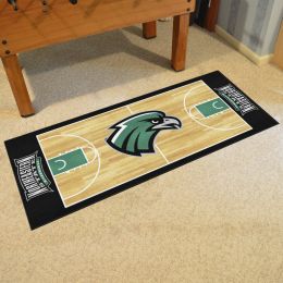 Northeastern State Riverhawks Basketball Court Runner Mat - 30 x 72