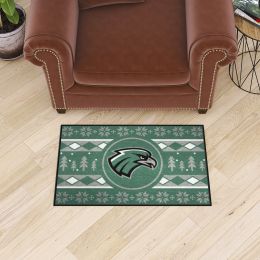 Northeastern State Riverhawks Holiday Sweater Starter Doormat - 19 x 30