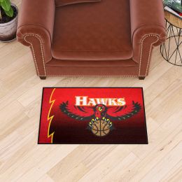 Atlanta Hawks Red Retro Starter Mat - 19 x 30