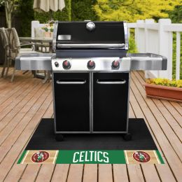 Boston Celtics Moscot Retro Grill Mat - Vinyl 26 x 42