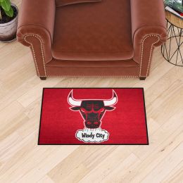 Chicago Bulls Moscot Retro Starter Mat - 19 x 30