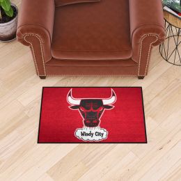 Chicago Bulls Moscot Retro Starter Mat - 19 x 30