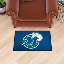 Dallas Mavericks Logo Retro Starter Mat - 19 x 30