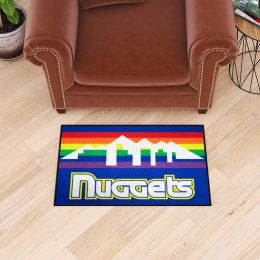 Denver Nuggets Banner Retro Starter Mat - 19 x 30