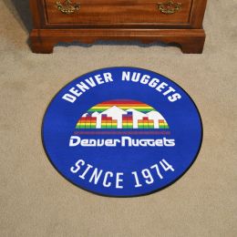 Denver Nuggets Logo Retro Roundel Mat - 27"