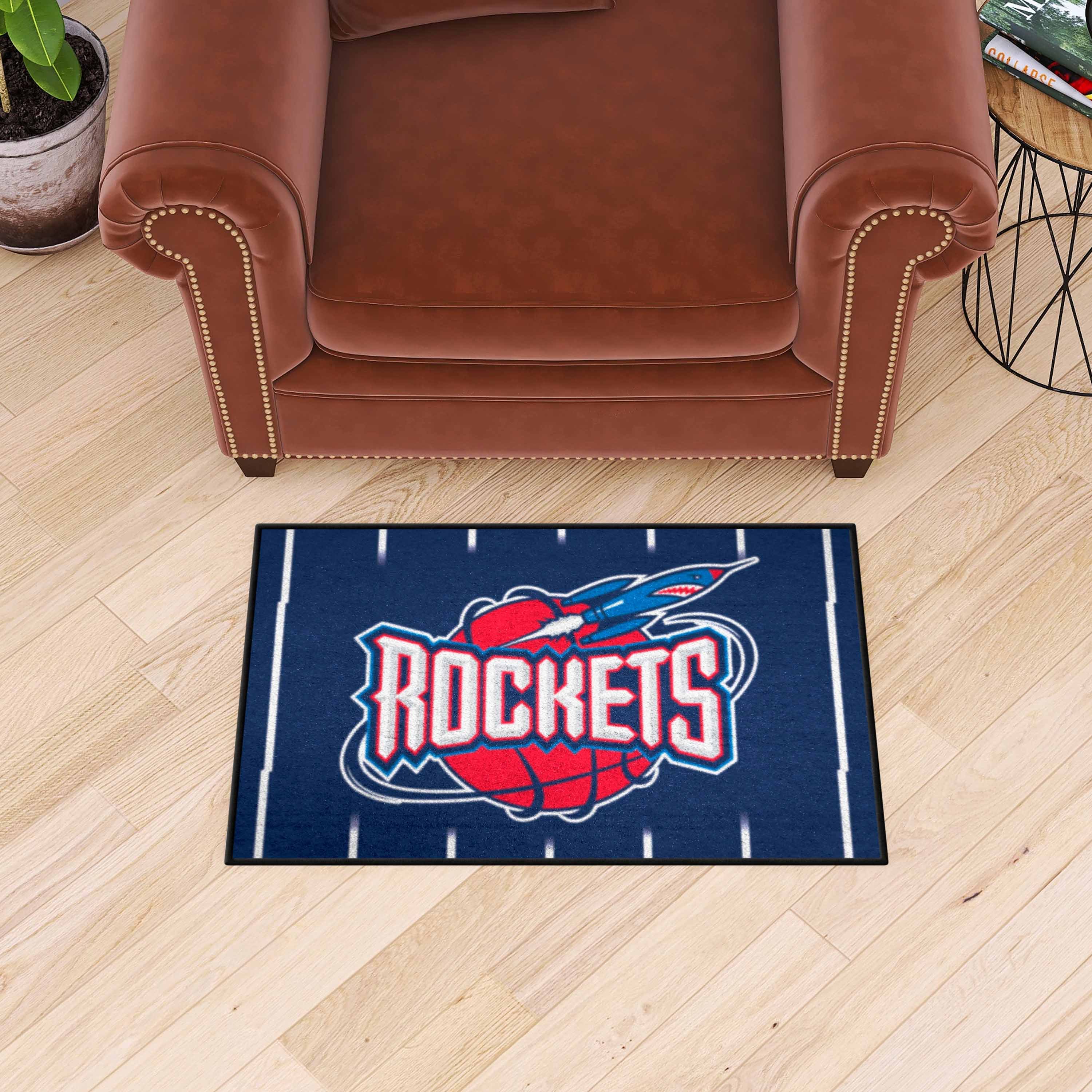 Houston Rockets Alt Logo Retro Starter Mat - 19 x 30