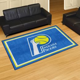 Indiana Pacers Logo Retro Area Rug - 5' x 8' Nylon