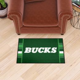 Milwaukee Bucks Banner Retro Starter Mat - 19 x 30