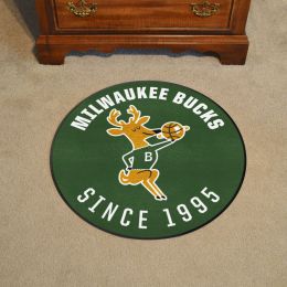 Milwaukee Bucks Moscot Retro Roundel Mat - 27"