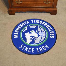 Minnesota Timberwolves Moscot Retro Roundel Mat - 27"