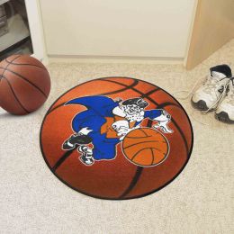 New York Knickerbockers Moscot Retro Basketball Shaped Area Rug
