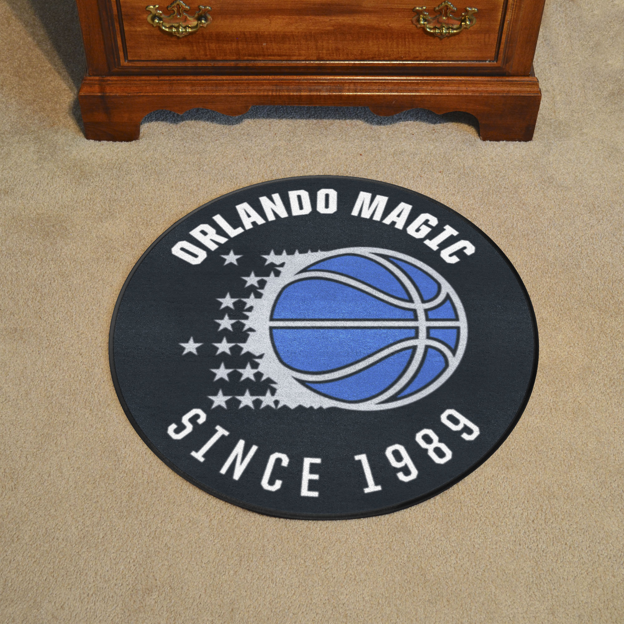 Orlando Magic Logo Retro Roundel Mat - 27