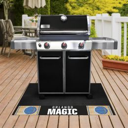 Orlando Magic Logo Retro Grill Mat - Vinyl 26 x 42