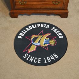 Philadelphia 76ers Logo Retro Roundel Mat - 27"