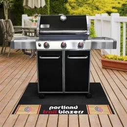 Portland Trail Blazers Logo Retro Grill Mat - Vinyl 26 x 42