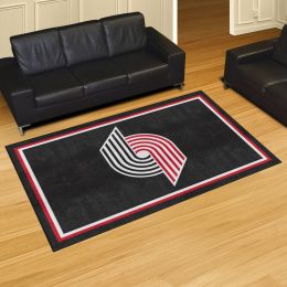 Portland Trail Blazers Logo Retro Area Rug - 5' x 8' Nylon