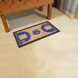 Toronto Raptors Moscot Retro Basketball Court Runner Mat - 24 x 44