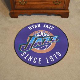 Utah Jazz Logo Retro Roundel Mat - 27"