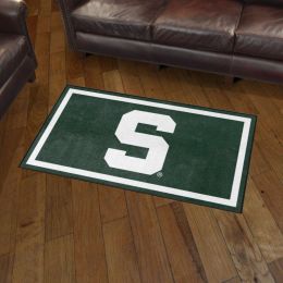 Michigan State Spartans Area Rug - 3' x 5' Alt Logo Nylon