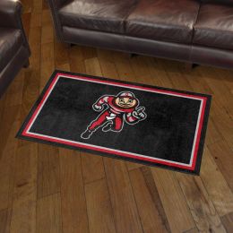 Ohio State Buckeyes Area Rug - 3' x 5' Alt Logo Nylon