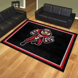 Ohio State Buckeyes Area Rug - 8' x 10'  Alt Logo Nylon