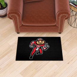 Ohio State Buckeyes Alt Logo Starter Mat - 19 x 30