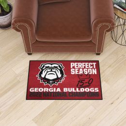 Bulldogs Red Dynasty Starter Doormat - 19" x 30"