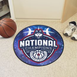 UConn Basketball Shaped Area Rug â€“ 2023 NCAA Championship