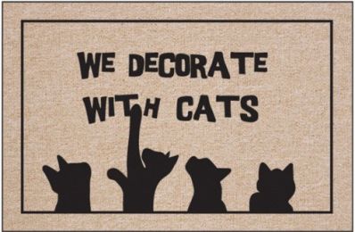Funny Humorous Pet Doormats A Animal Welcome Mats