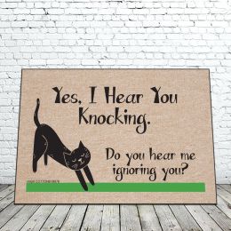 I Hear you Knocking Funny - 18 x 30 Doormat