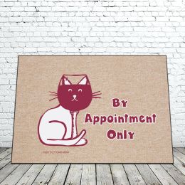 Appointment Only - Funny 18 x 30 Doormat