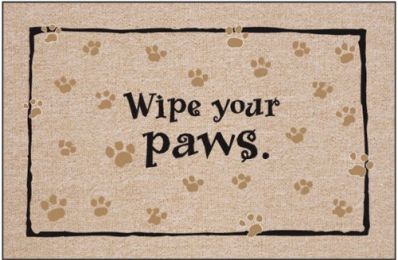 Wipe Your Paws Doormat