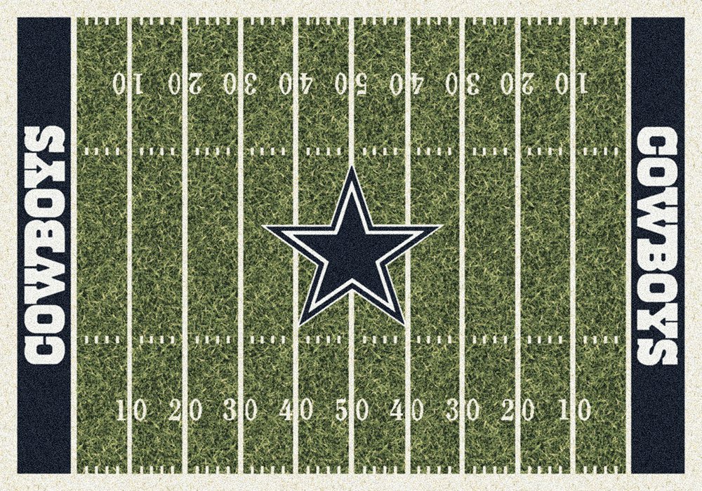 Dallas Cowboys Home Field Area Rug Nfl Football Logo