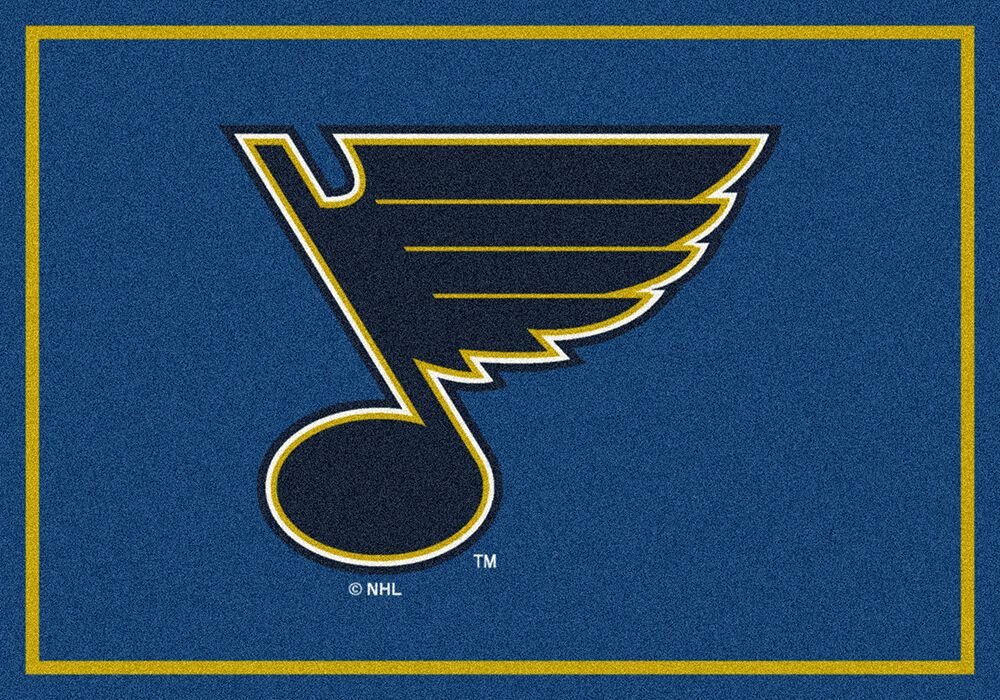St Louis Blues Spirit Area Rug - NHL Hockey Logo