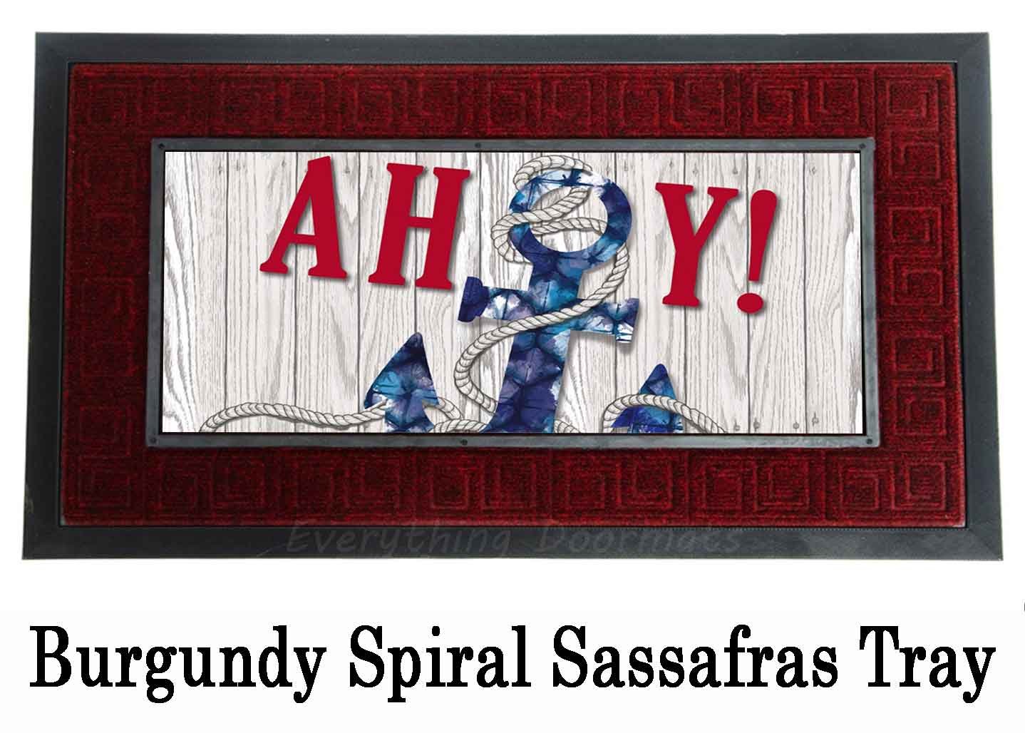 Sassafras Ahoy! Mat 10 x 22 Insert Doormat