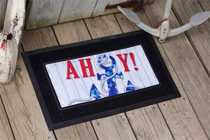 Sassafras Ahoy! Mat 10 x 22 Insert Doormat