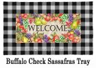 Autumn Fruits Sassafras Mat - 10 x 22 Insert Doormat